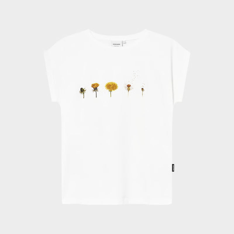 T-shirt Visby Dandelion Cycles White