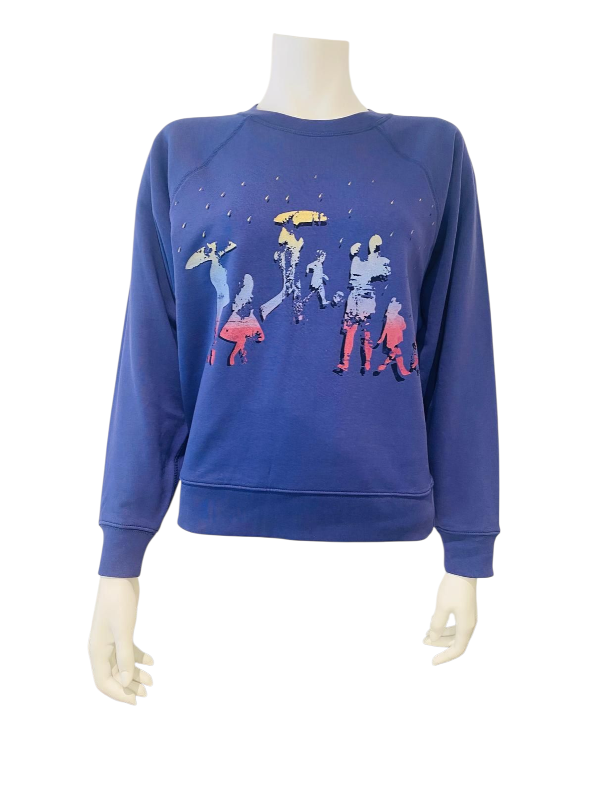 Trui Raglan Print