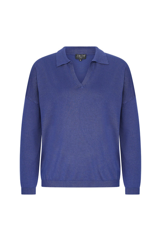 Sweater Collar V Neck