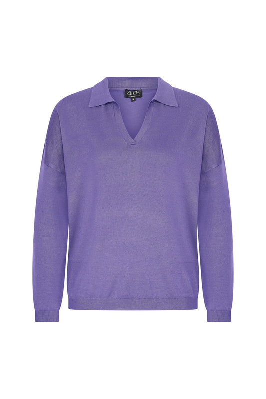 Sweater Collar V Neck