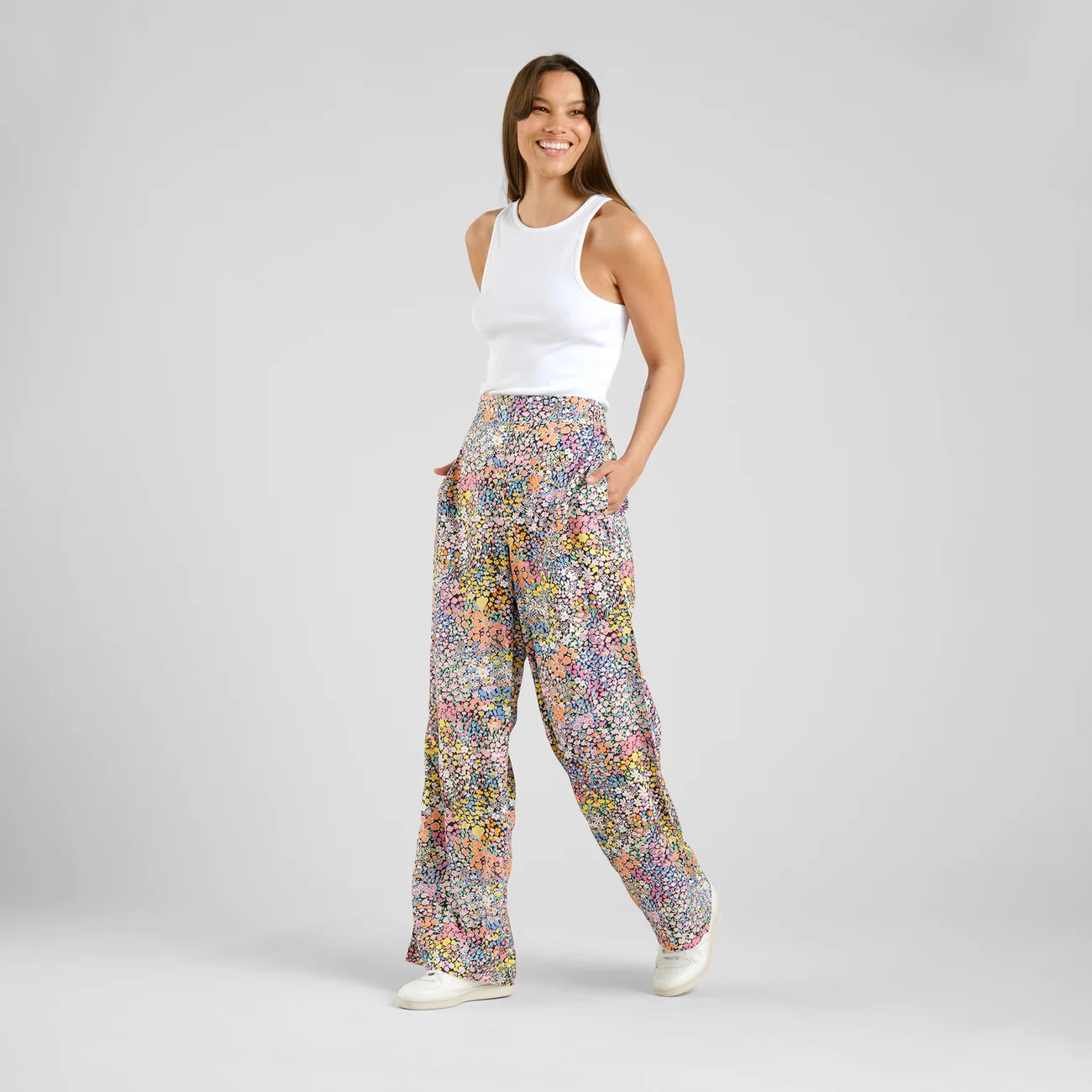 Pants Ale Meadow Flowers Multi Color