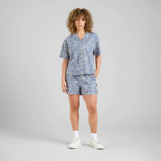 Shorts Aspudden Wave Tiles Blue