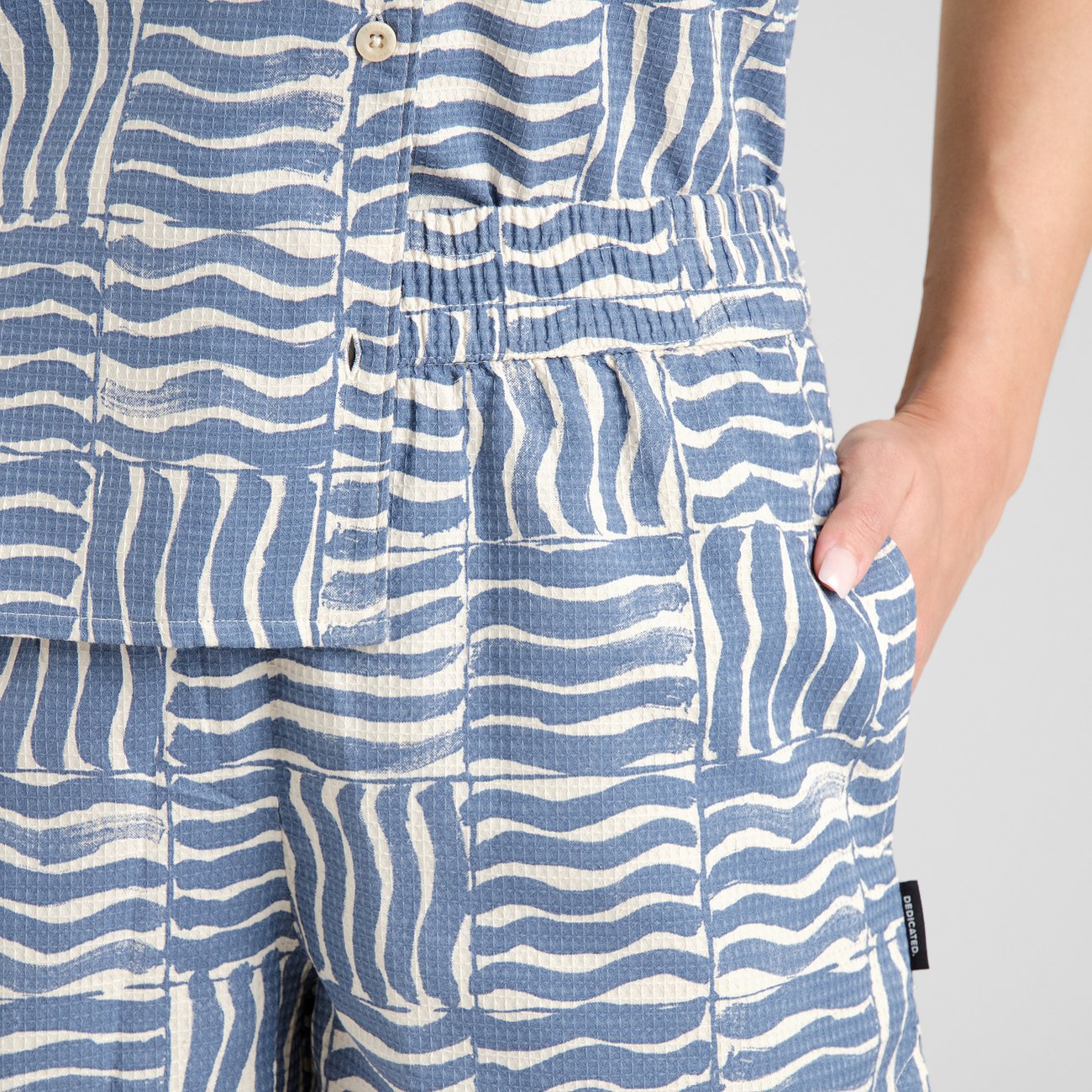 Shorts Aspudden Wave Tiles Blue