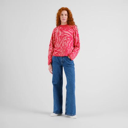 Sweater Limhamn Animal True Red