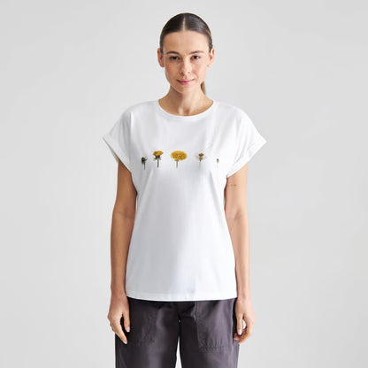 T-shirt Visby Dandelion Cycles White