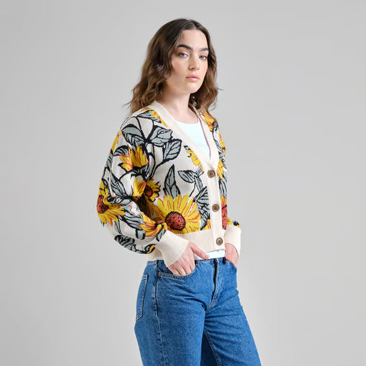 Cardigan Canan Sunflower