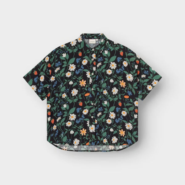 Shirt Alsvik Strawberry Field Black