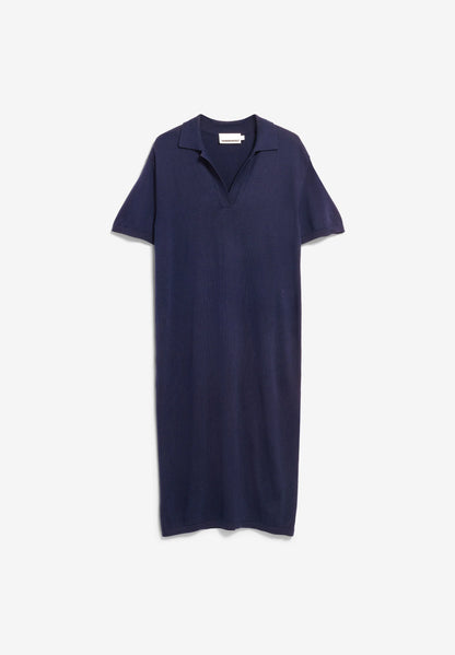 Fine Polo Knit Dress