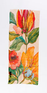 Sjaal Watercolor Flowers