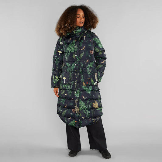 Long Puffer Jacket Multi