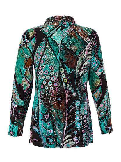 Geweven Blouse Met Print