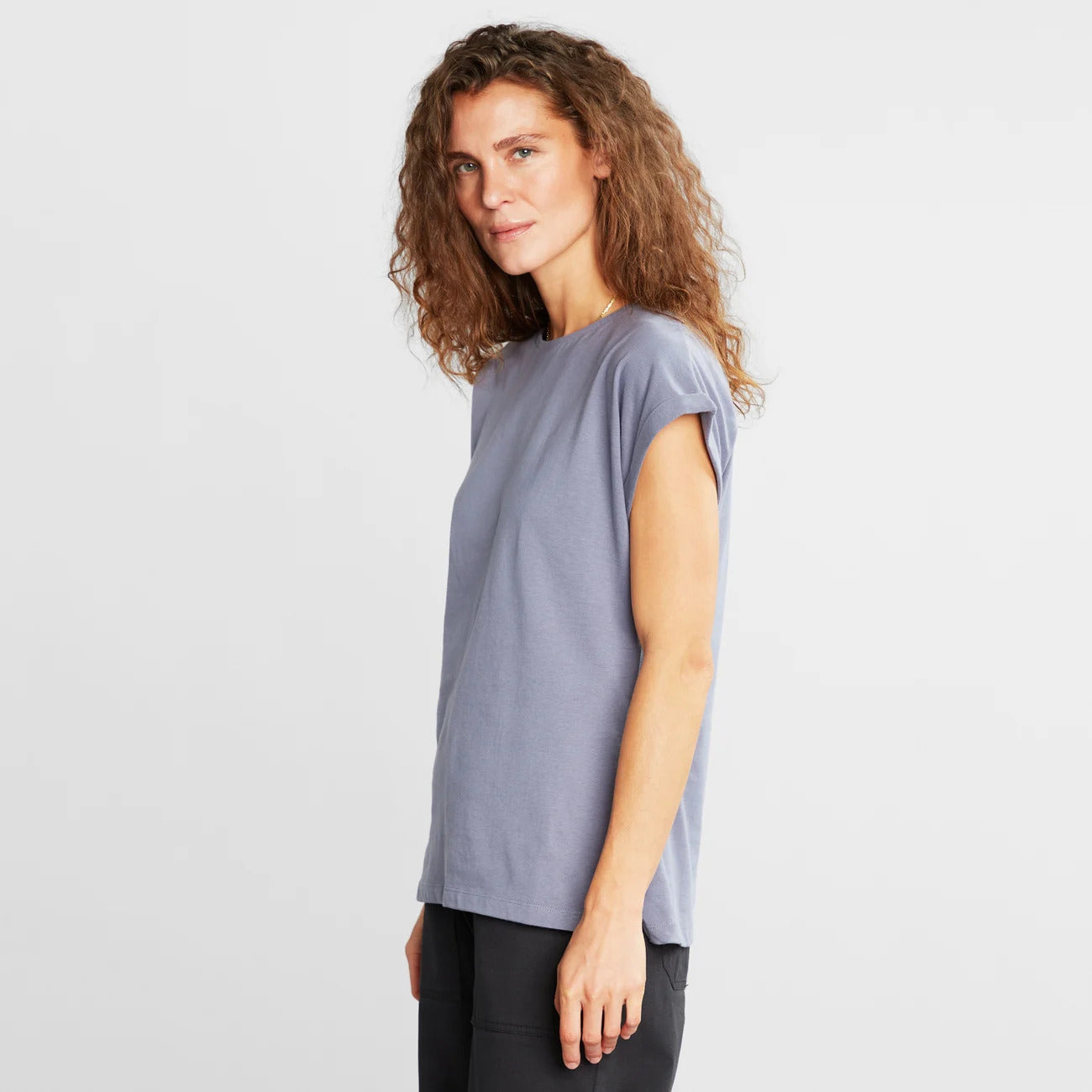 T-shirt Visby Base Pool Blue