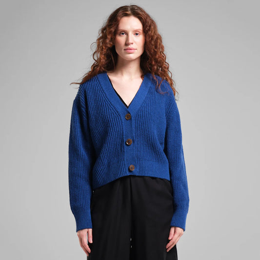 Cardigan Kanan Royal Bleu