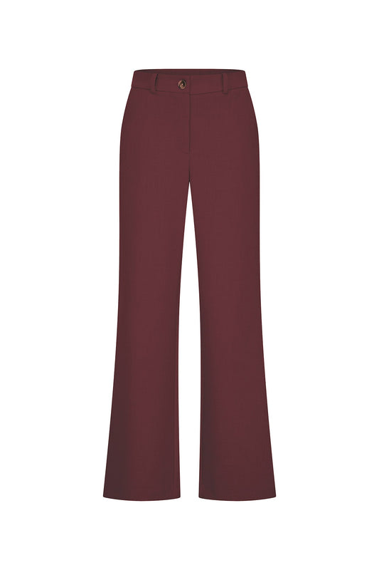 Lola Wide Leg Bordeaux