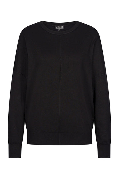 Sweater Round Neck Black