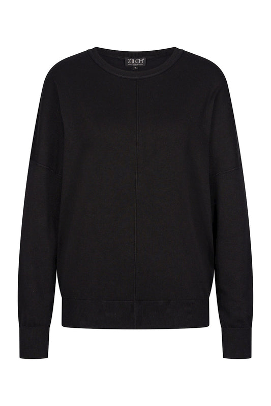 Sweater Round Neck Black