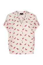 Afbeelding in Gallery-weergave laden, Bluse Wide Parrot Offwhite
