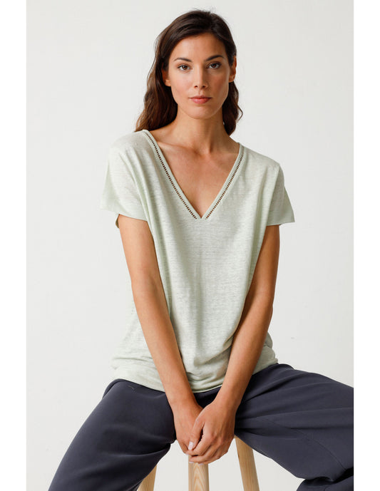 AXPE T SHIRT light green