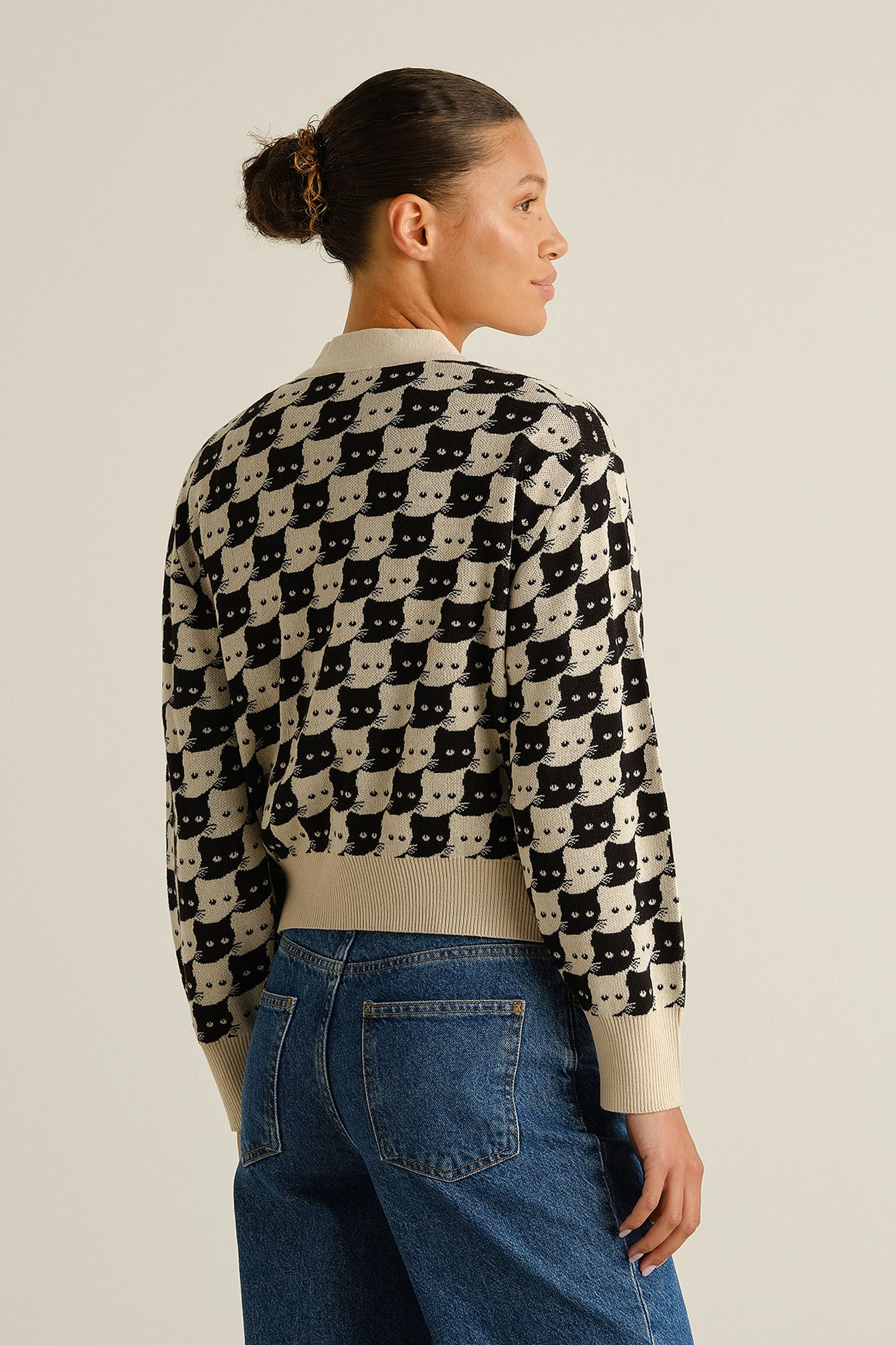 Cardigan Kanan Pepita