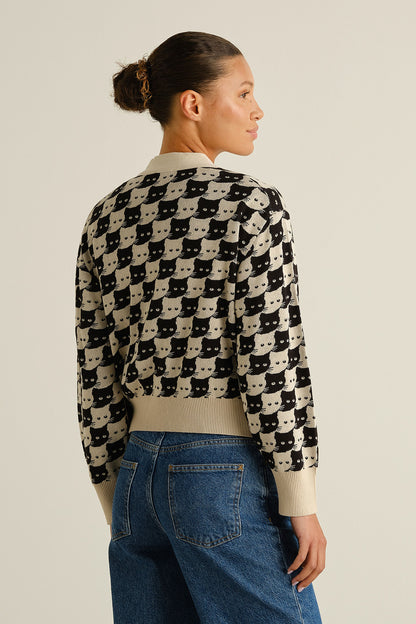 Cardigan Kanan Pepita