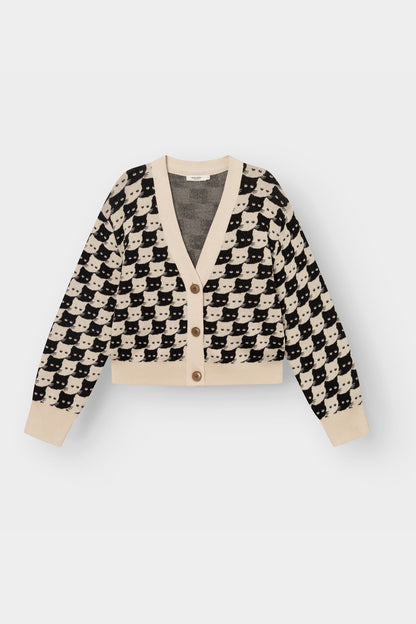 Cardigan Kanan Pepita