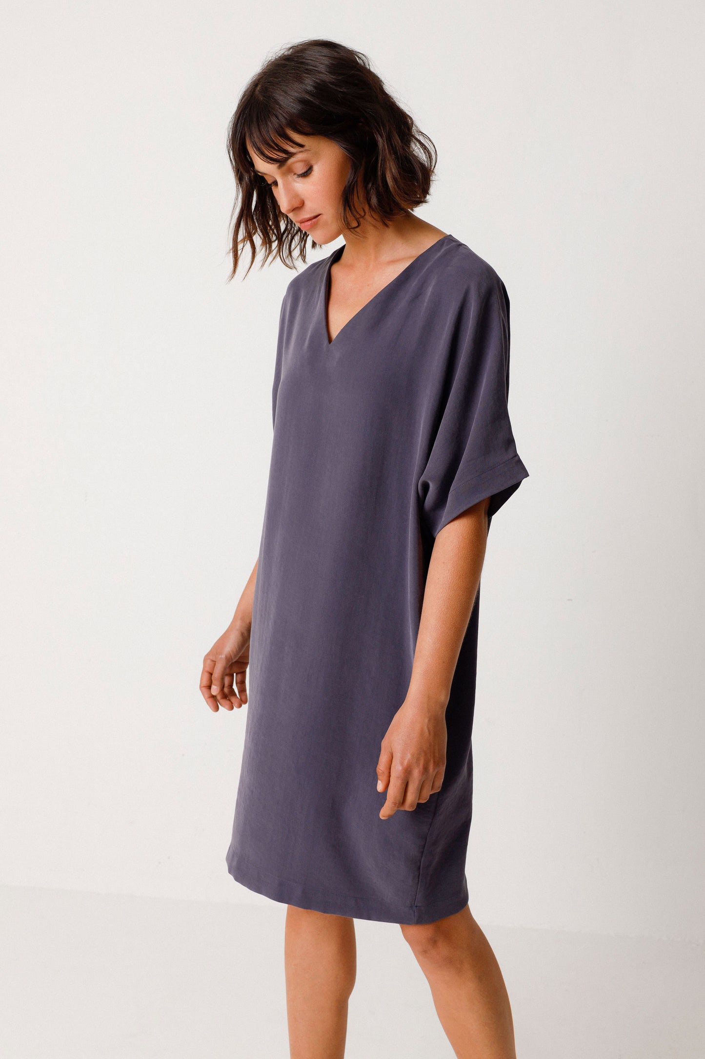 MARTZIA DRESS dark grey