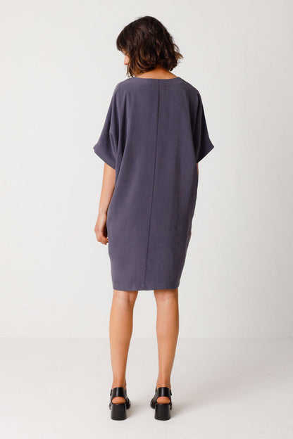 MARTZIA DRESS dark grey